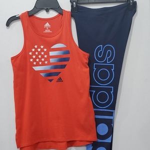 🆕️Adidas Tank and Leggings
